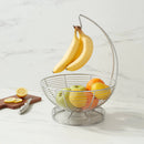 Steel Wire Fruit Basket - Silver