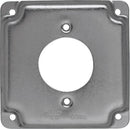 Raco Square Steel 4 in. H X 4 in. W Box Cover