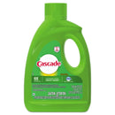 Cascade Dishwasher Gel With Dawn, Lemon, 120 Oz Bottle, 4/Carton - PGC28193
