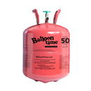 12" Jumbo Helium Balloon Tank Kit: Steel - Red