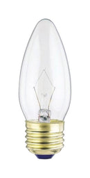 Westinghouse 25 W B11 Decorative Incandescent Bulb E26 (Medium) Warm White 2 pk