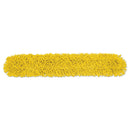 Rubbermaid Maximizer Dust Mop Pad, 36" X 5.5" X 0.5", Yellow - RCP2018821