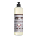 Mrs Meyer's Dish Soap, Lavender Scent, 16 Oz Bottle, 6/Carton - SJN650391