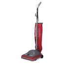 Sanitaire Tradition Upright Bagged Vacuum, 5 Amp, 19.8 Lb, Red/Gray - EURSC688B