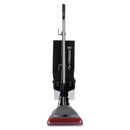 Sanitaire Tradition Upright Vacuum With Dust Cup, 5 Amp, 14 Lb, Gray/Red - EURSC689B