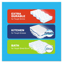 Mr. Clean Magic Eraser Foam Pad, 2 2/5" X 4 3/5", Variety Pack, White/Blue, 6/Pack - PGC51098PK