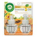 Air Wick Scented Oil Twin Refill, Hawai'I Exotic Papaya/Hibiscus Flower, 0.67 Oz, 6/Carton - RAC85175CT