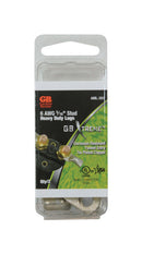 Gardner Bender Xtreme 6 Ga. Insulated Wire Electrical Lug Silver 2 pk