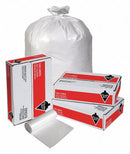 Tough Guy Trash Bag, 20 to 30 gal., LLDPE, Coreless Roll, White, PK 200 - 31DK48