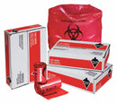 Tough Guy Biohazard Bags, 7 gal, LLDPE, Red, Infectious Waste, PK 250 - 31DK93