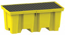 Enpac Spill Containment Pallets, Uncovered, 66 gal Spill Capacity, 2,000 lb - 5222-YE-D