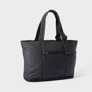 Expandable Puffer Weekender Bag - Black