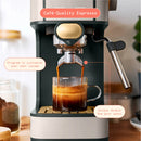 Slim Espresso Machine - Porcini Taupe