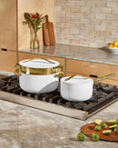 Small Food Steamer - Gold