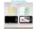 HelloBaby 5" Video Baby Monitor (HB50) - White