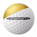 Speed Soft Golf Balls 12bp - White: Rubber Core, Ionomer Shell