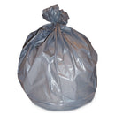 Heritage High-Density Waste Can Liners, 60 Gal, 22 Microns, 38" X 60", Silver, 150/Carton - HERZ7660WS
