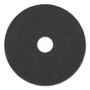 Boardwalk High Performance Stripping Floor Pads, 17" Diameter, Grayish Black, 5/Carton - BWK4017HIP