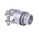 Sigma Engineered Solutions ProConnex 1 in. D Die-Cast Zinc Squeeze Connector For BX, MC and FLEX 1 p, Pack of 10