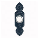 Heath Zenith Hammered Black Plastic Wired Pushbutton Doorbell