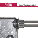 Sigma Engineered Solutions ProConnex 1 in. D Die-Cast Zinc Water-Tight Conduit Hub For Rigid/IMC 1 p