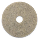 Americo Porko Plus Burnishing Pads, 27" Diameter, Grayish Black, 2/Ct - AMF401827