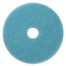 Americo Luster Lite Burnishing Pads, 20" Diameter, Sky Blue, 5/Ct - AMF402120