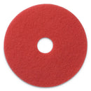 Americo Buffing Pads, 20" Diameter, Red, 5/Ct - AMF404420
