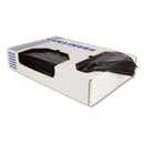 Heritage Linear Low-Density Can Liners, 10 Gal, 0.55 Mil, 24 X 23, Black, 500/Carton - HERH4823HK