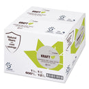 Papernet Heavenly Soft Paper Towel, 7.8" X 600 Ft, Brown, 12 Rolls/Carton - SOD410097