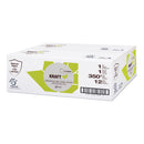 Papernet Heavenly Soft Paper Towel, 1-Ply, 5.5" X 5.5", Brown, 350 Ft/Roll, 12 Rolls/Carton - SOD410095