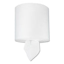 Boardwalk Tad Center-Pull Hand Towels, 1-Ply, 7 5/8" X 400 Ft, White, 6 Rolls/Carton - BWK6404