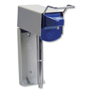 Zep Professional Heavy Duty Hand Care Wall Mount System, 1 Gal, 5" X 4" X 14", Silver/Blue - ZPE600101