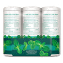Seventh Generation Multi Purpose Wipes, 7" X 7.5", Garden Mint, White, 37 Wipes/Canister, 3 Canisters/Pack, 4 Packs/Carton - SEV44689CT