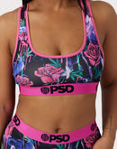 Psd Underwear Drippin' Smoke Sports Bra