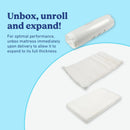 Deluxe Foam Crib and Toddler Mattress
