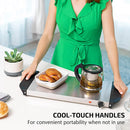 Electric Warming Tray - Silver