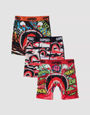 Psd Underwear Warface Hype Boxer Briefs 3-Pack Grade-School