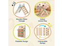 Wooden Pikler Triangle Climber Set - Wonder Climber