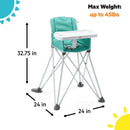 Pop 'N Dine Portable High Chair - Teal