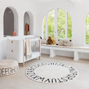 Washable ABC Play Rug - Colorful Letters and Numbers