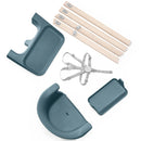 High Chair All-in-One with Tray & Harness - Fjord Blue