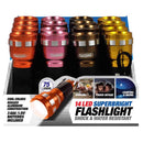 Blazing LEDz 14 LED 85 lm Assorted LED Flashlight AAA Battery, Pack of 16