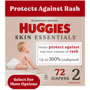 Baby Diapers for Sensitive Skin - Size 2 (12-18 lbs)