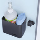 Quartet Plastic Spray Cleaner Caddy, 5 inW, Black - 85376