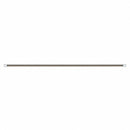 Quartet Cork Bulletin Bar, 72 inD x 72 inW, Brown/Silver - 85384