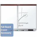 Quartet Gloss-Finish Porcelain Dry Erase Board, Wall Mounted, 48 inH x 72 inW, White - P557MP2