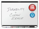 Quartet Gloss-Finish Porcelain Dry Erase Board, Wall Mounted, 24 inH x 36 inW, White - P553BP2