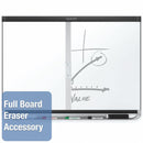 Quartet Gloss-Finish Porcelain Dry Erase Board, Wall Mounted, 48"H x 72"W, White - P557BP2