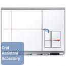 Quartet Gloss-Finish Porcelain Dry Erase Board, Wall Mounted, 48 inH x 96 inW, White - P558GP2